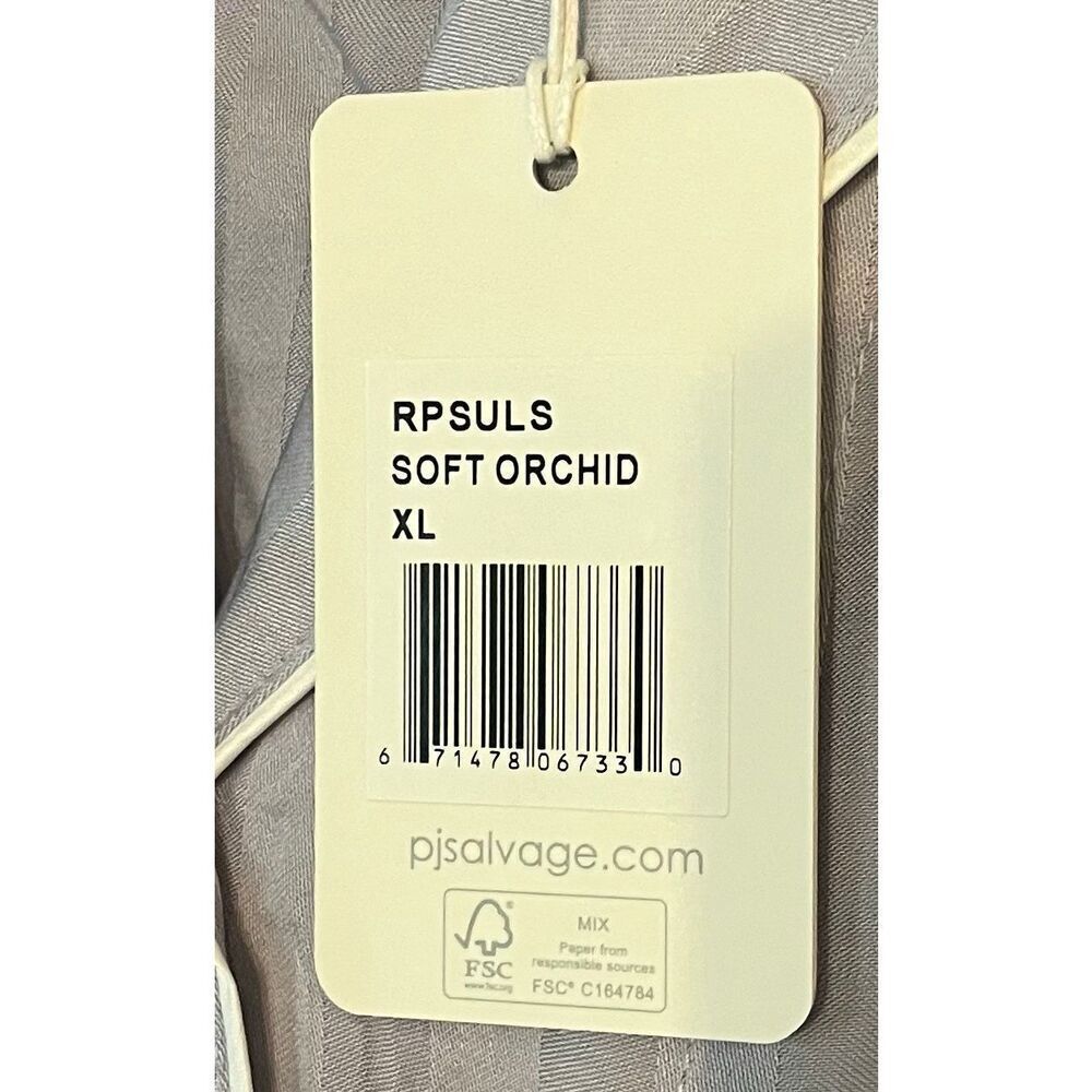 PJ Salvage Women's Sunday Sateen Long Sleeve Top Size XL - Picture 5 of 7